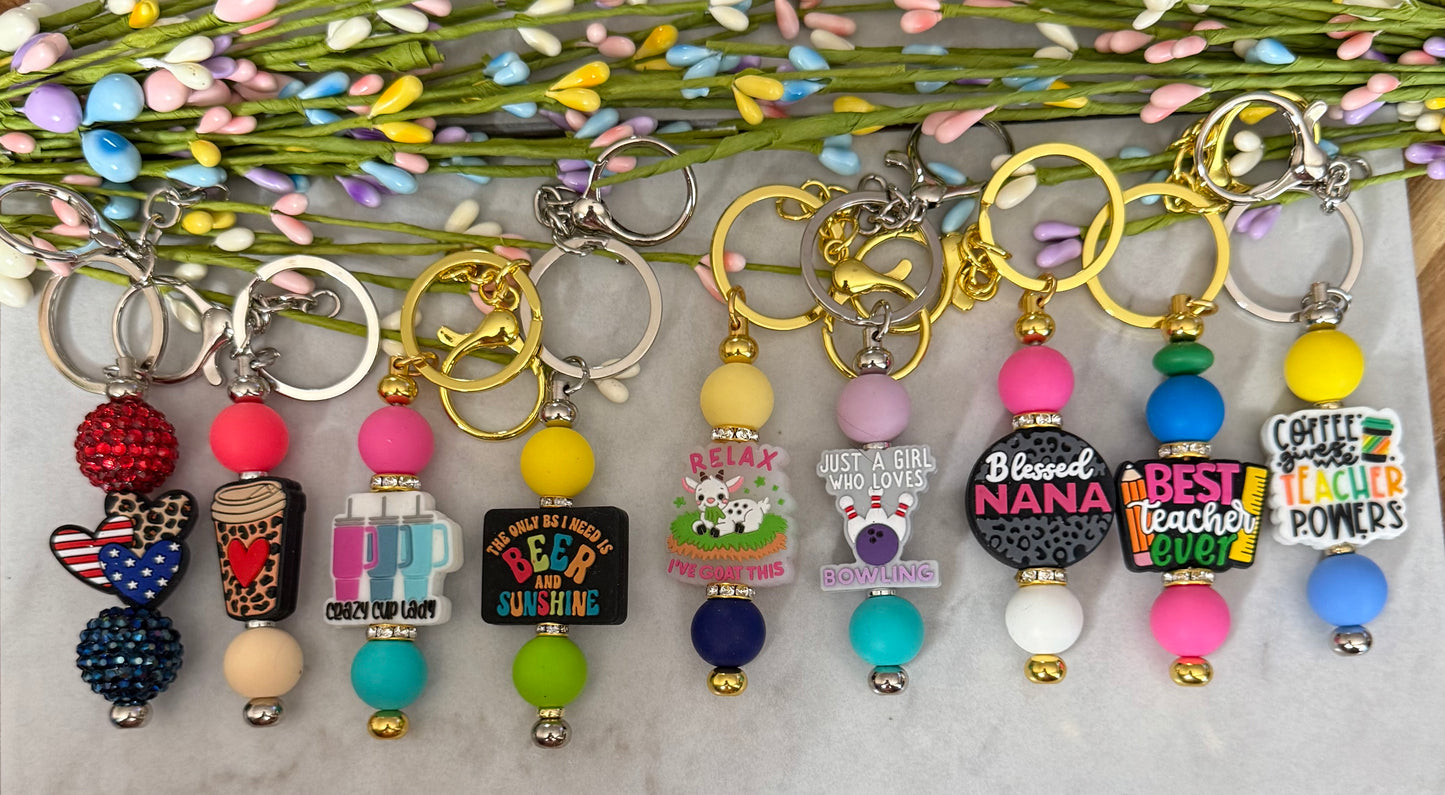 Beadable Keychains