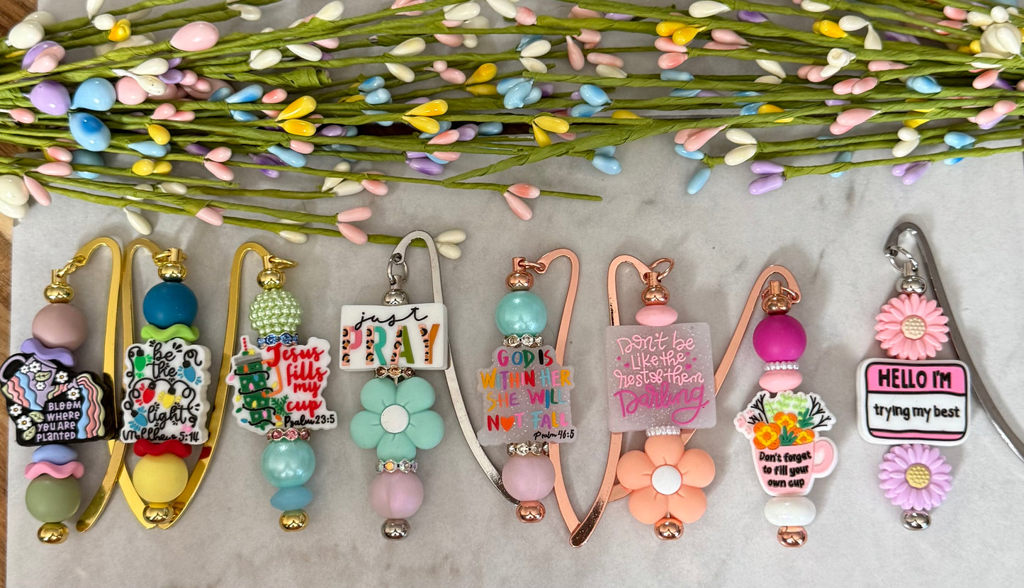 Beadable Bookmarks