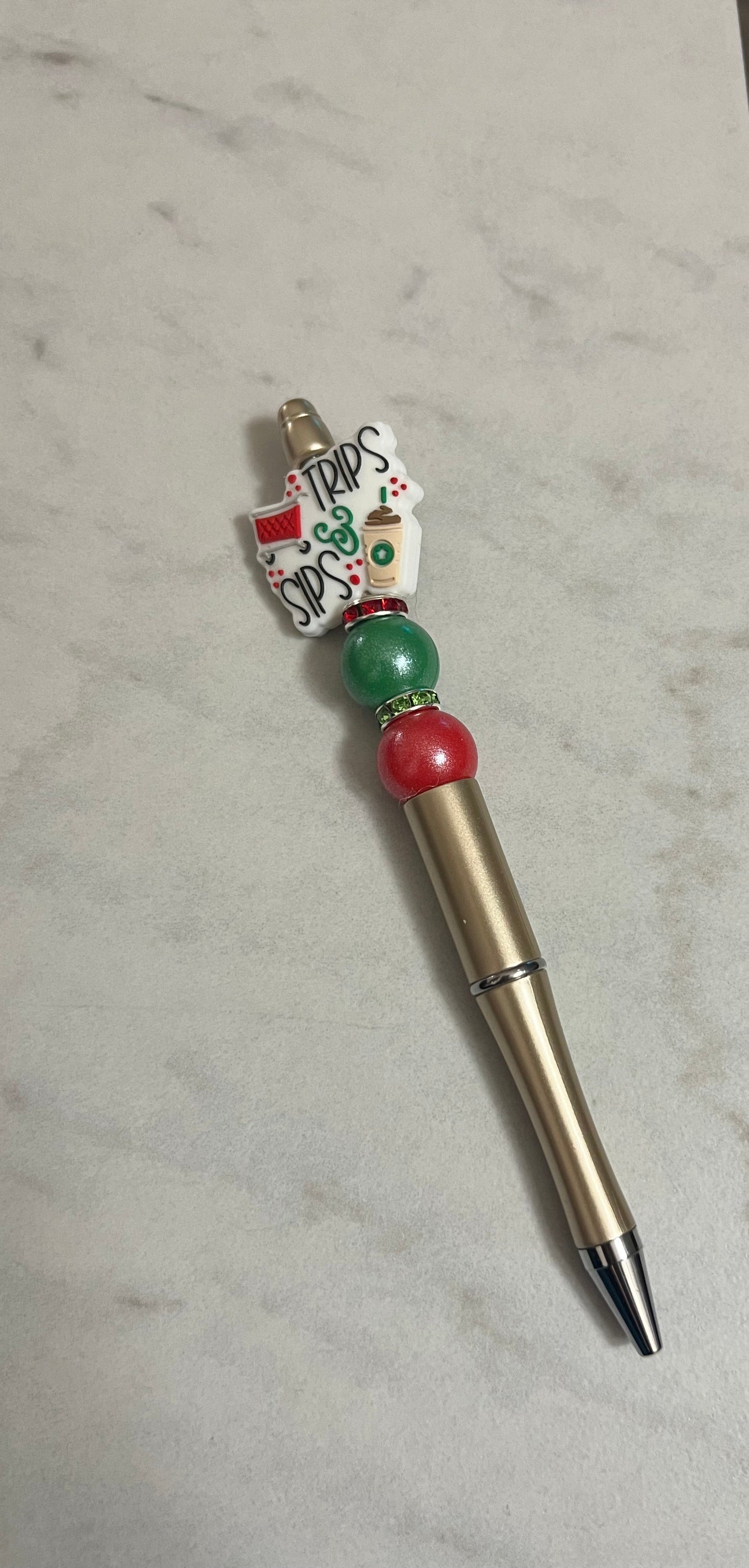 Beadable Pens: Coffee Collection