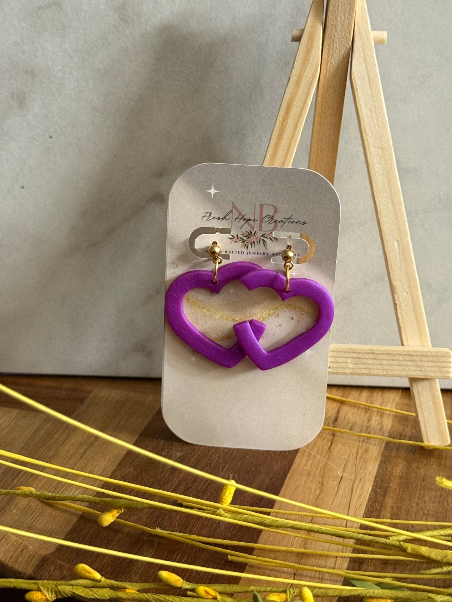 Shapes and Marble Earring Collection