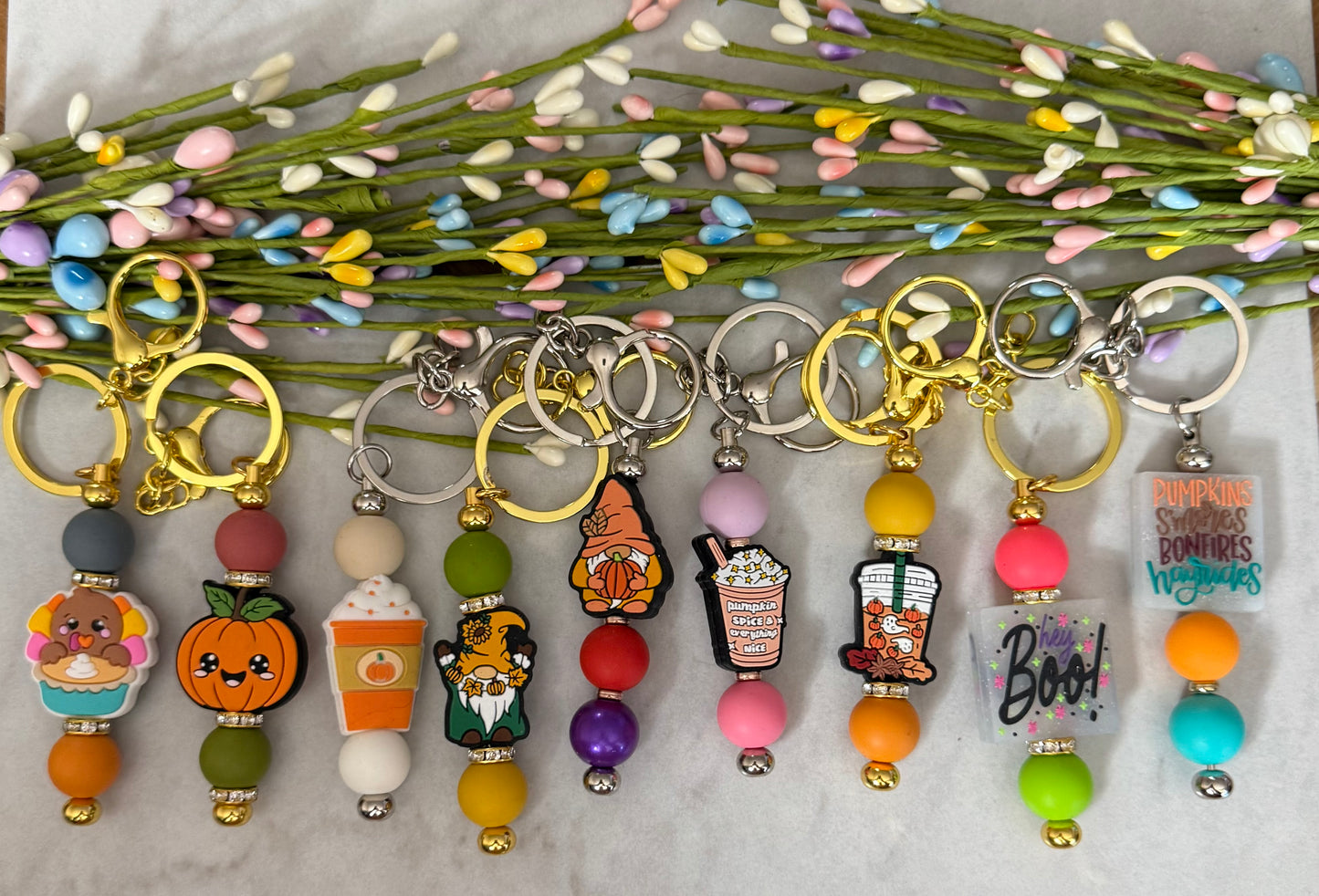 Beadable Keychains