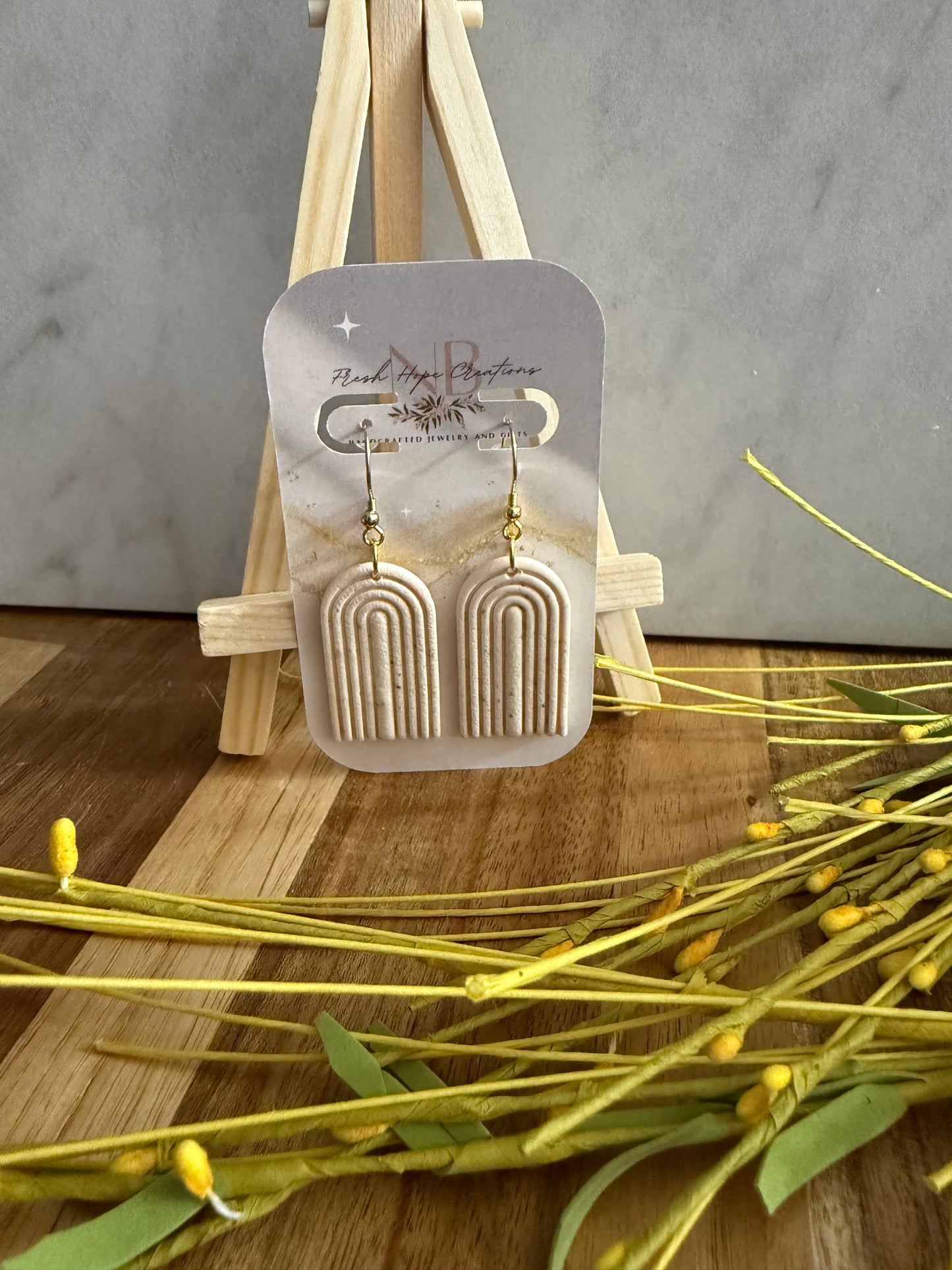 Marble Earring Collection