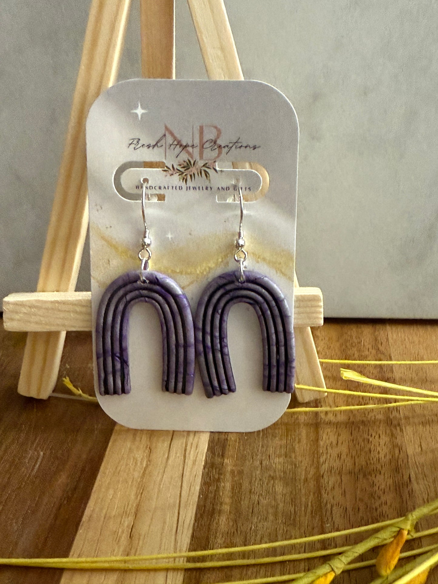 Marble Earring Collection