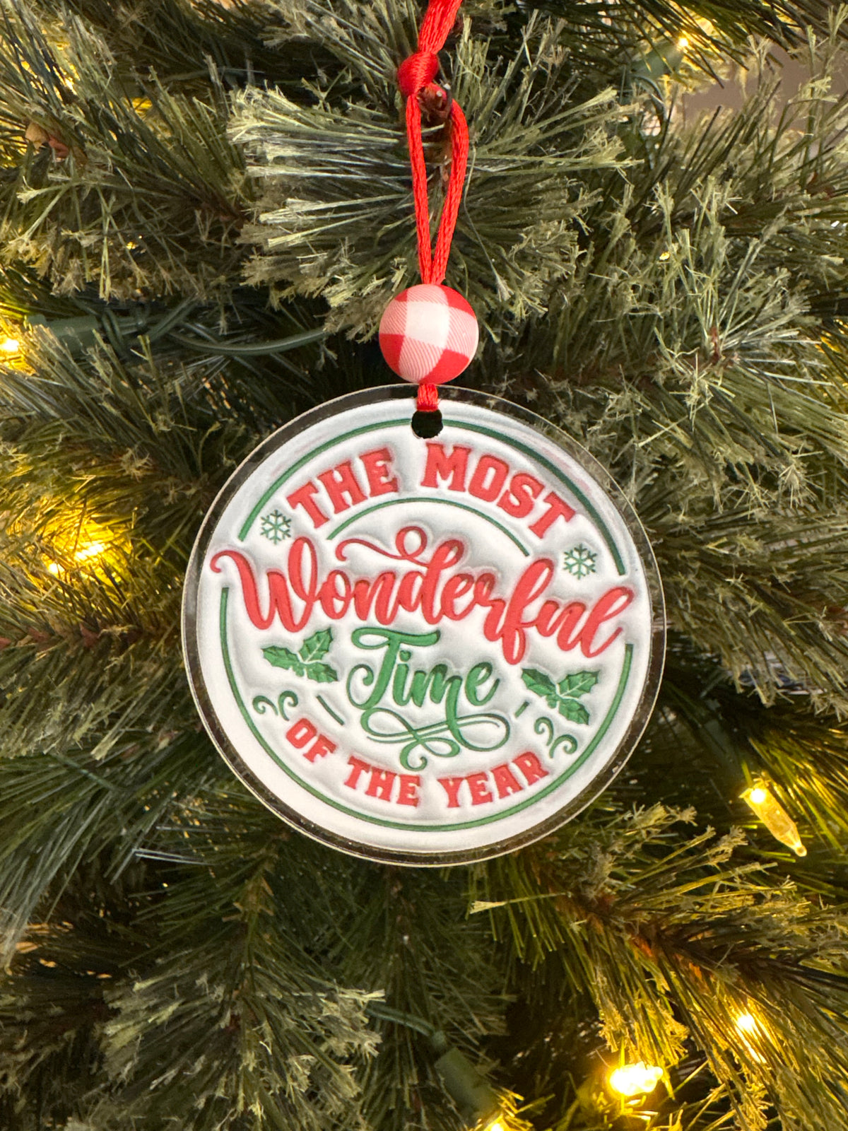Acrylic Christmas Ornaments