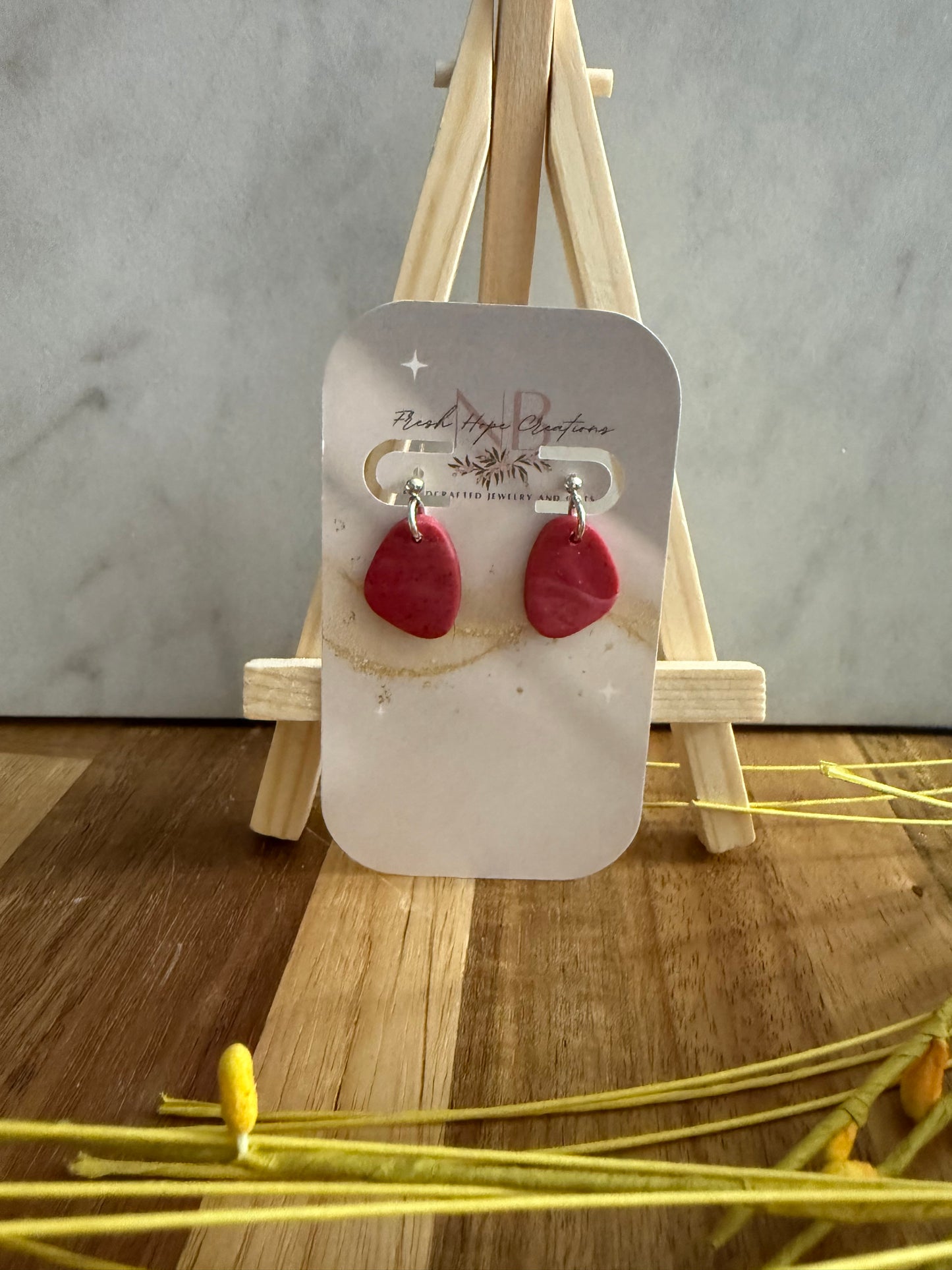 Marble Earring Collection