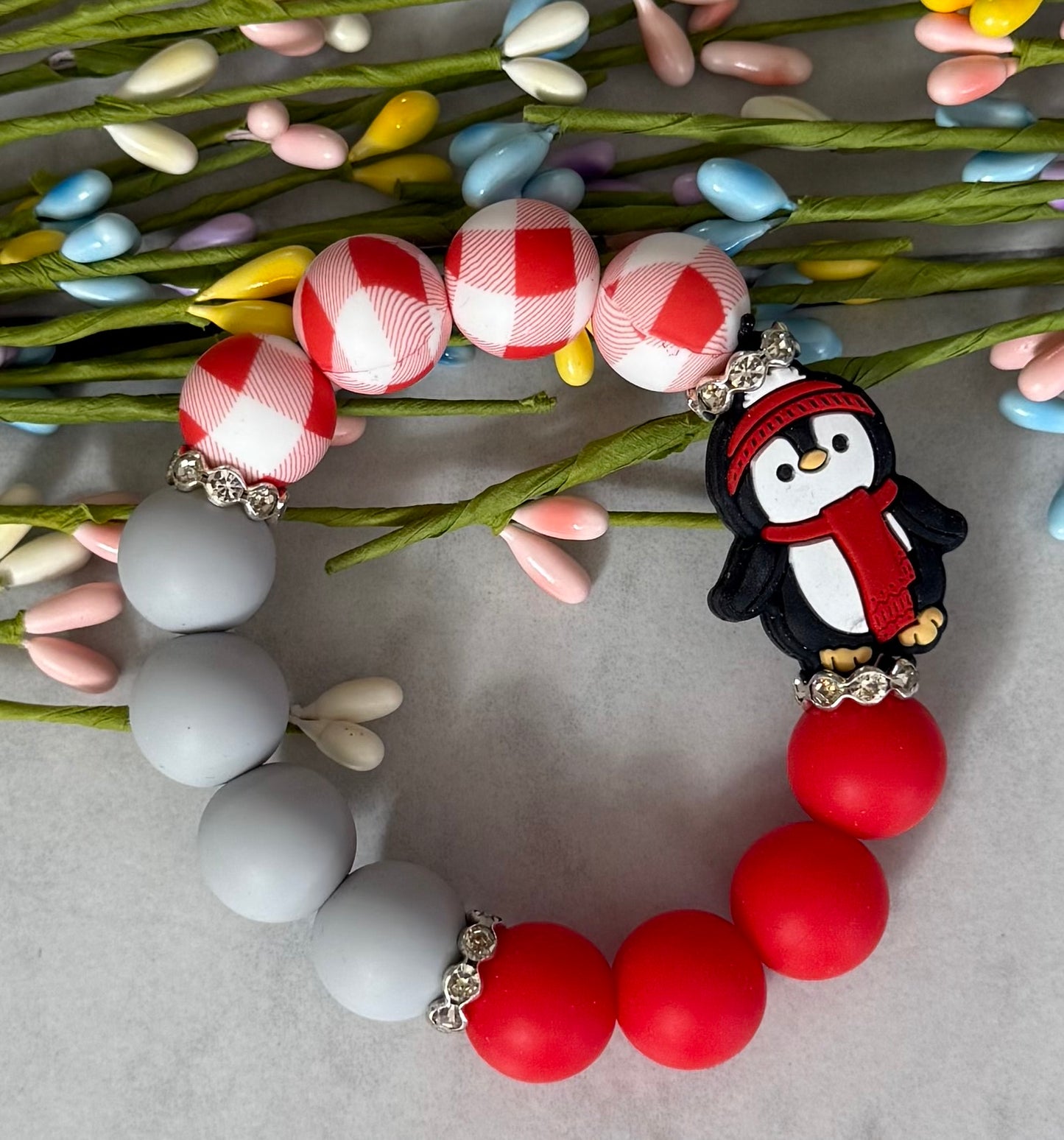 Beadable Round Keychains