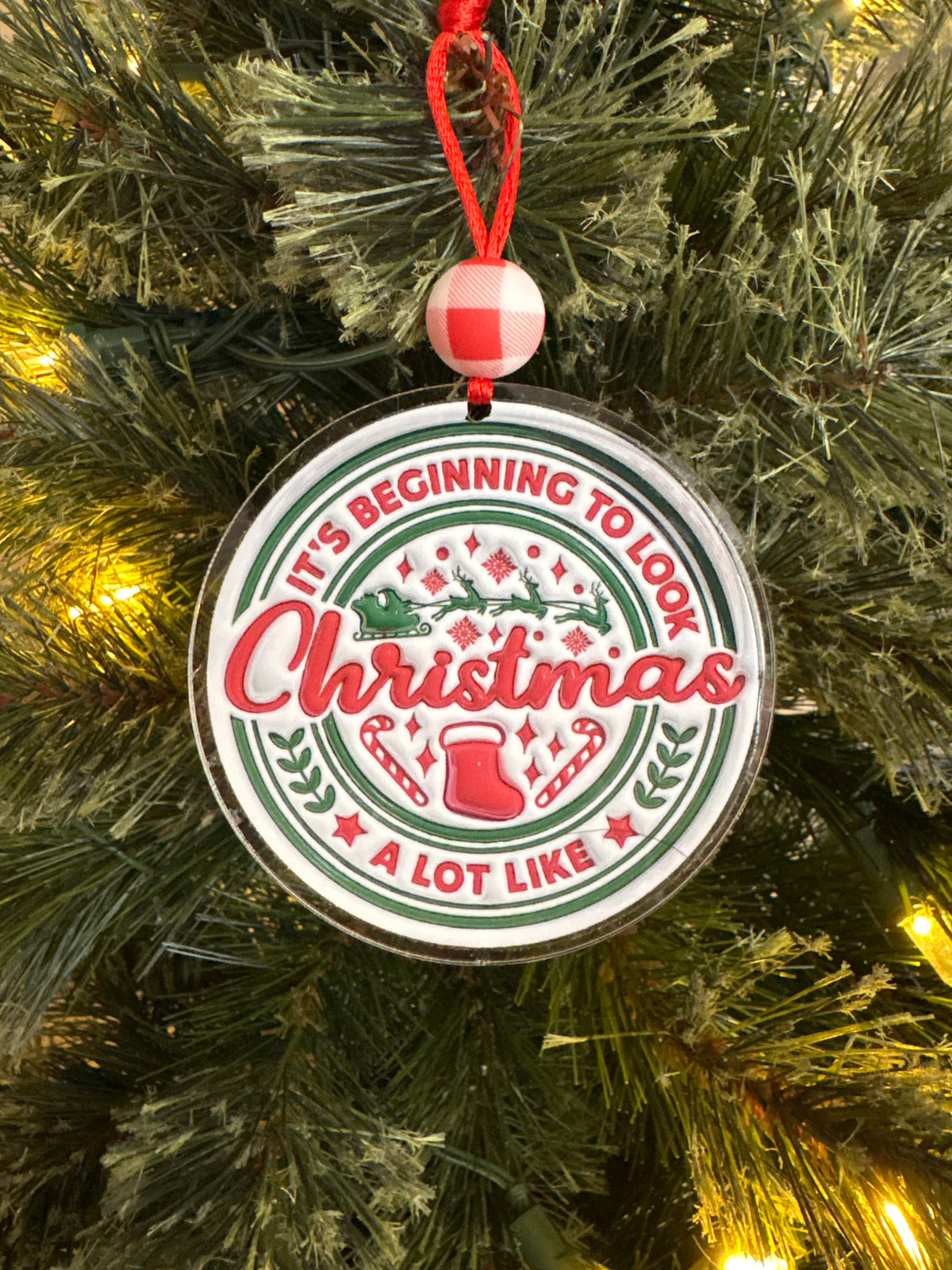 Acrylic Christmas Ornaments