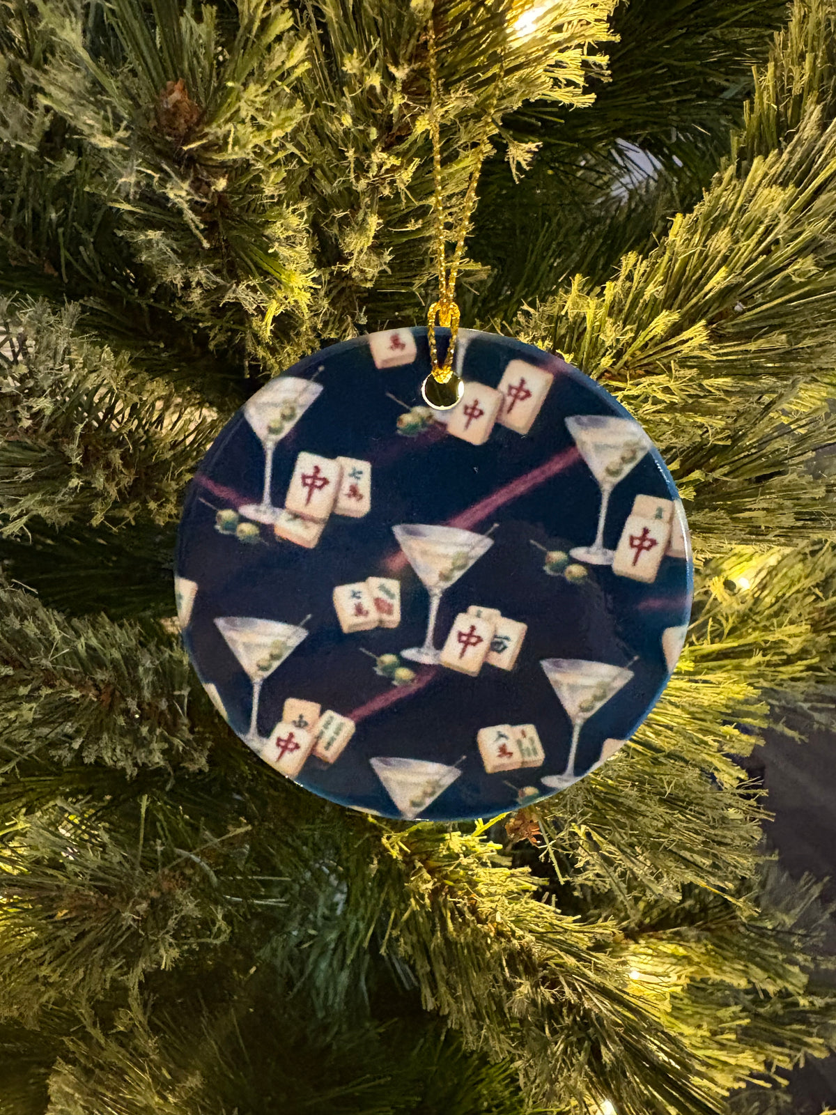 Mahjong Ceramic Ornaments