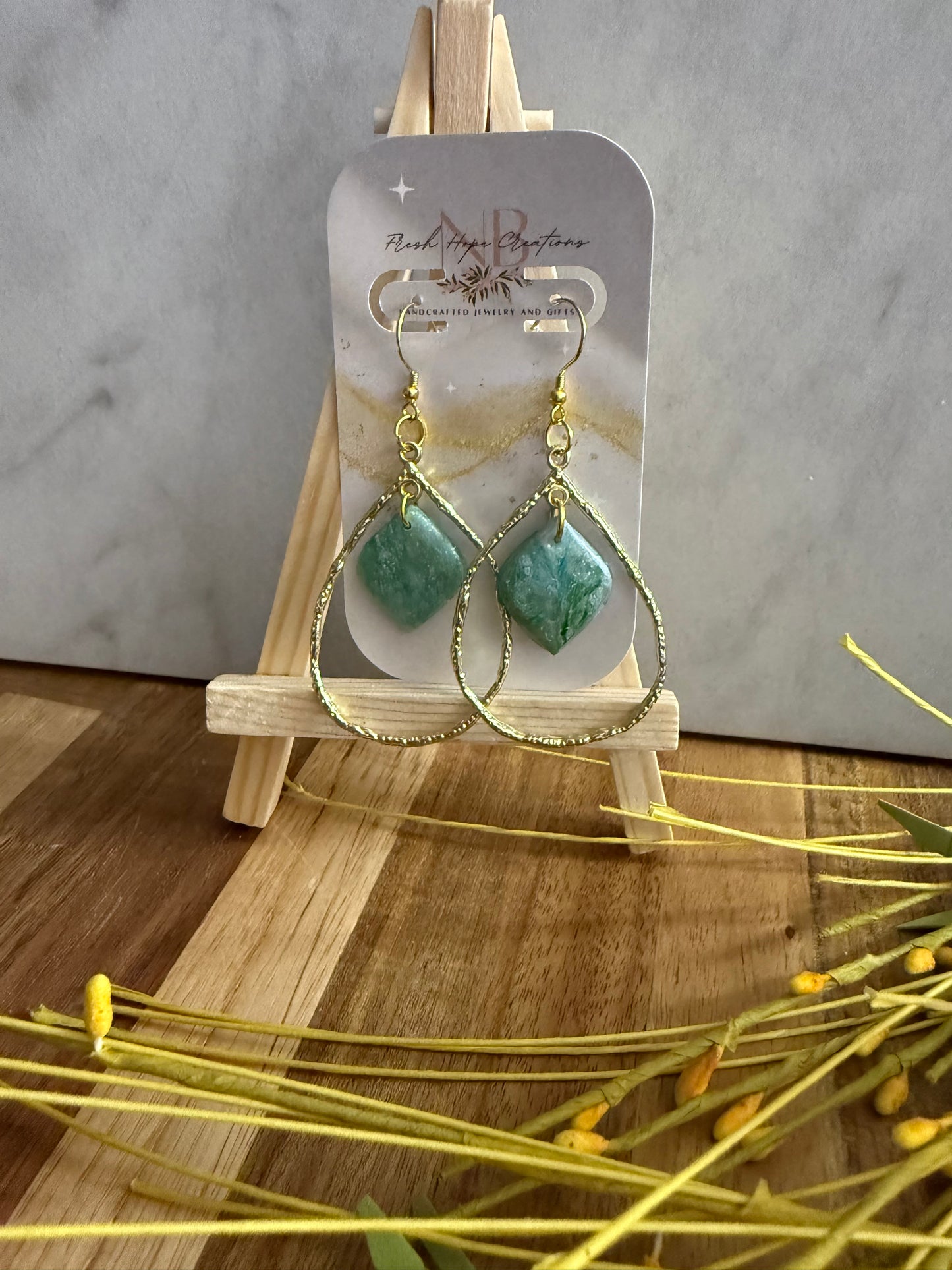Marble Earring Collection
