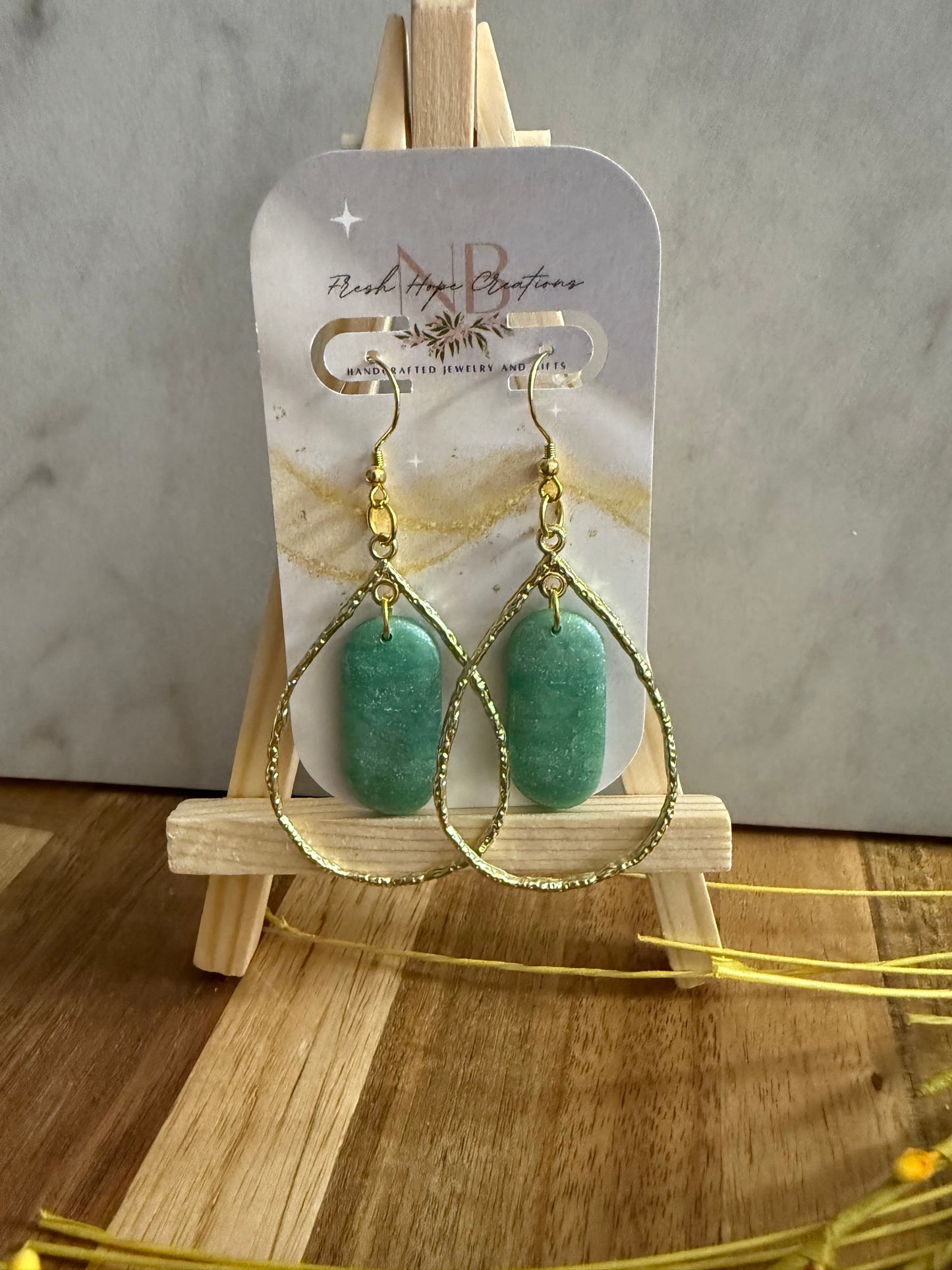 Marble Earring Collection