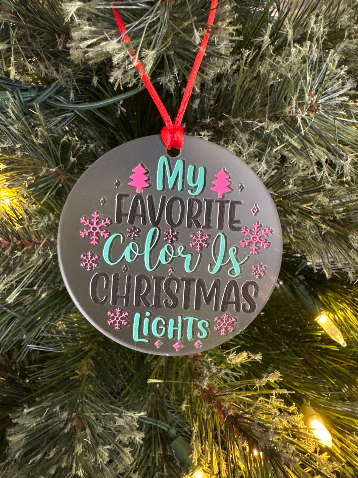 Acrylic Christmas Ornaments