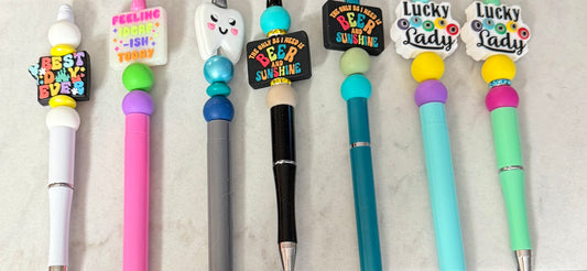 Beadable Pens: Random Collection