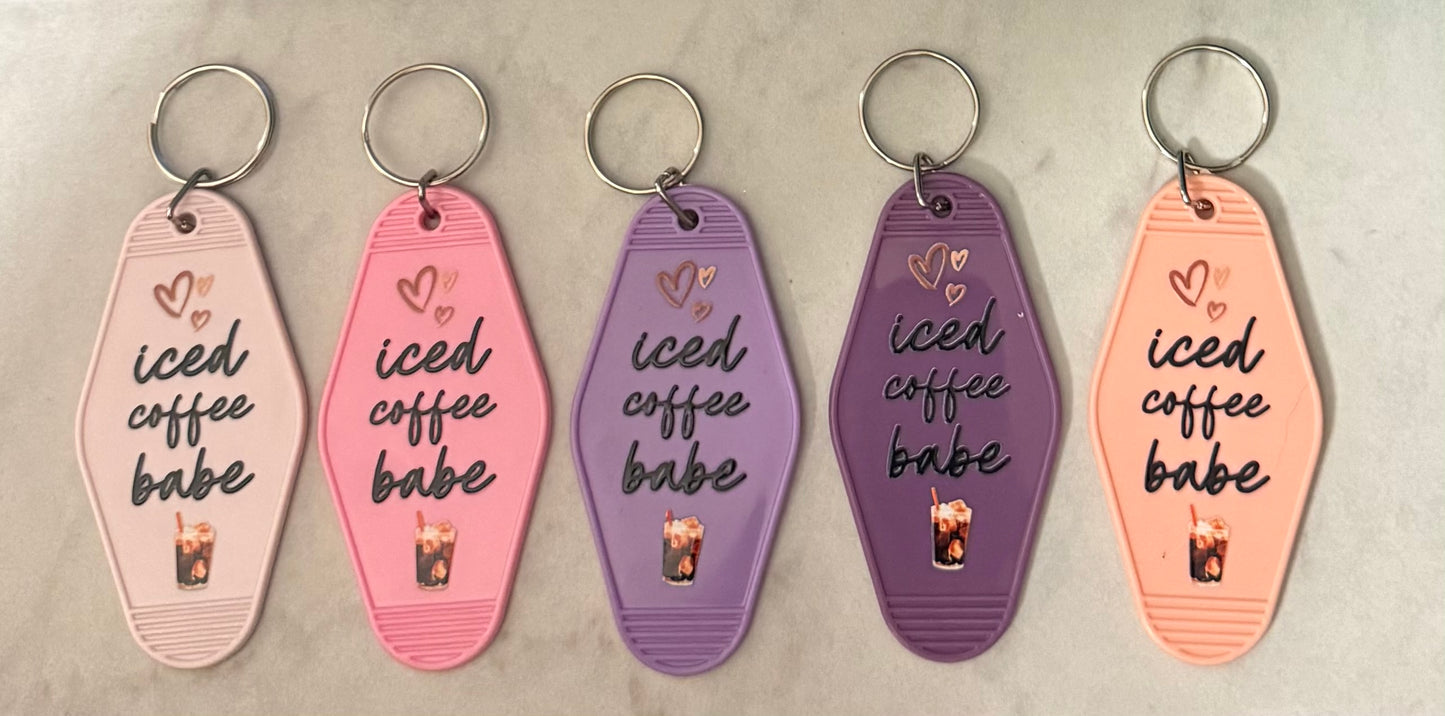 Motel Keychains and Magnets