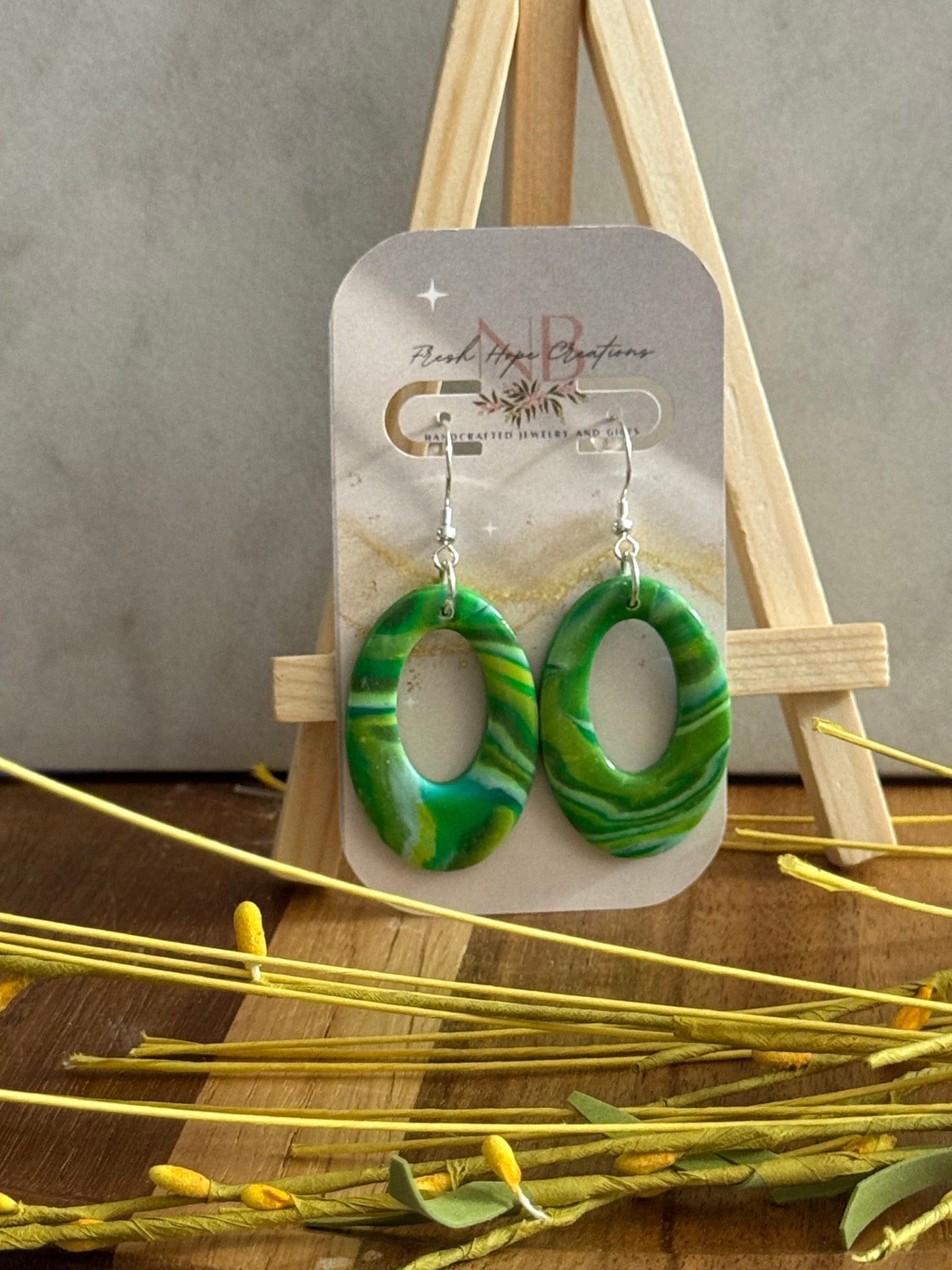 Marble Earring Collection