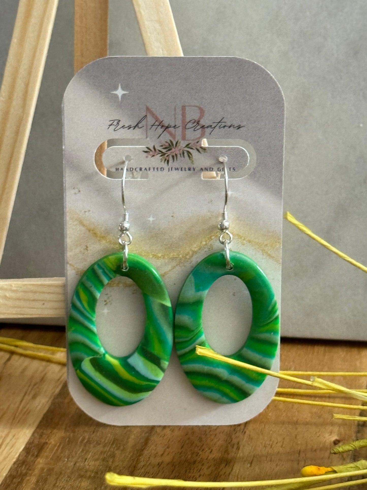 Marble Earring Collection