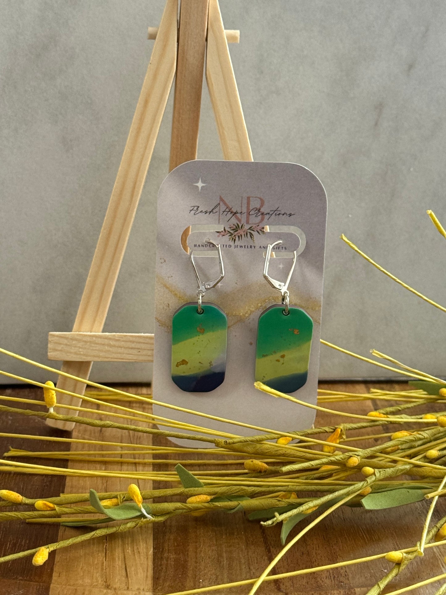 Marble Earring Collection