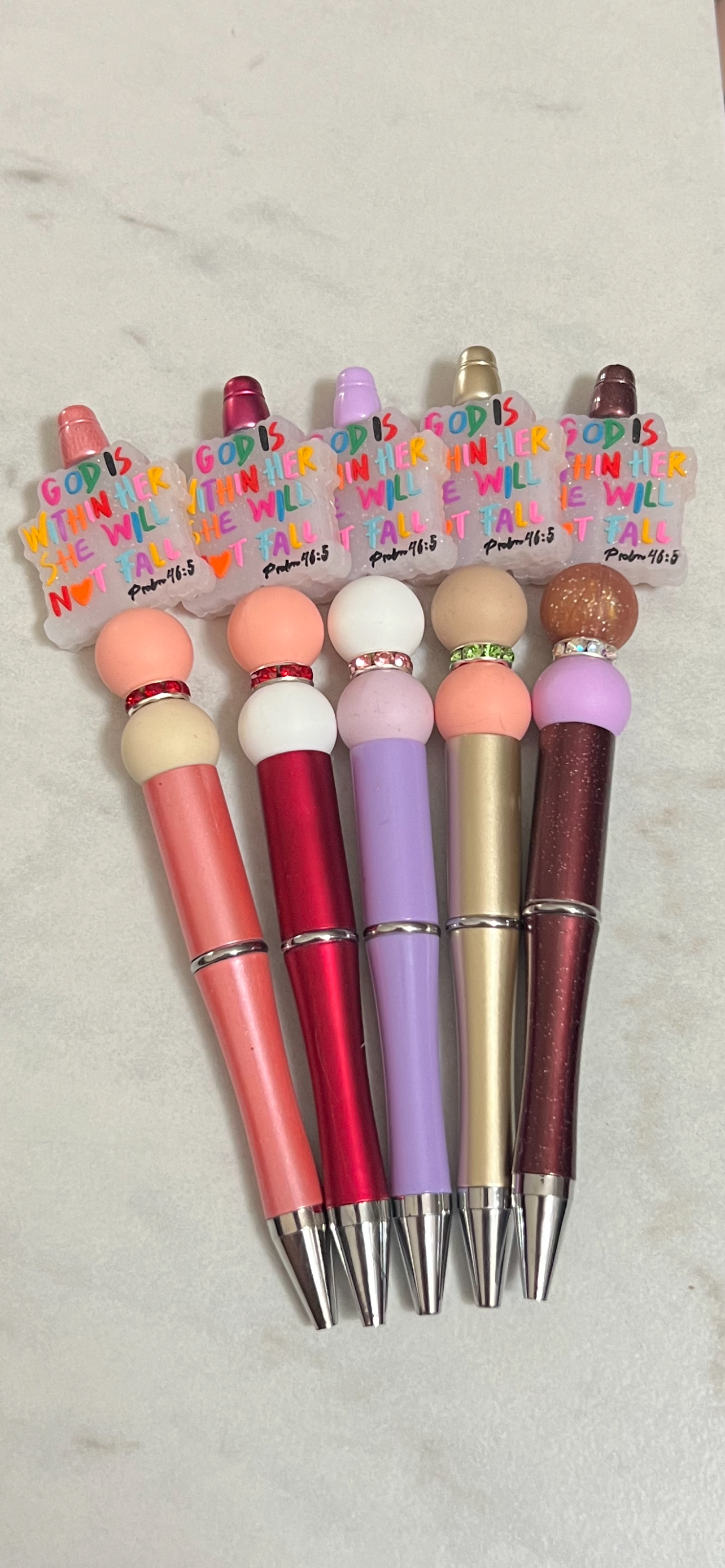 Beadable Pens: Christian Collection