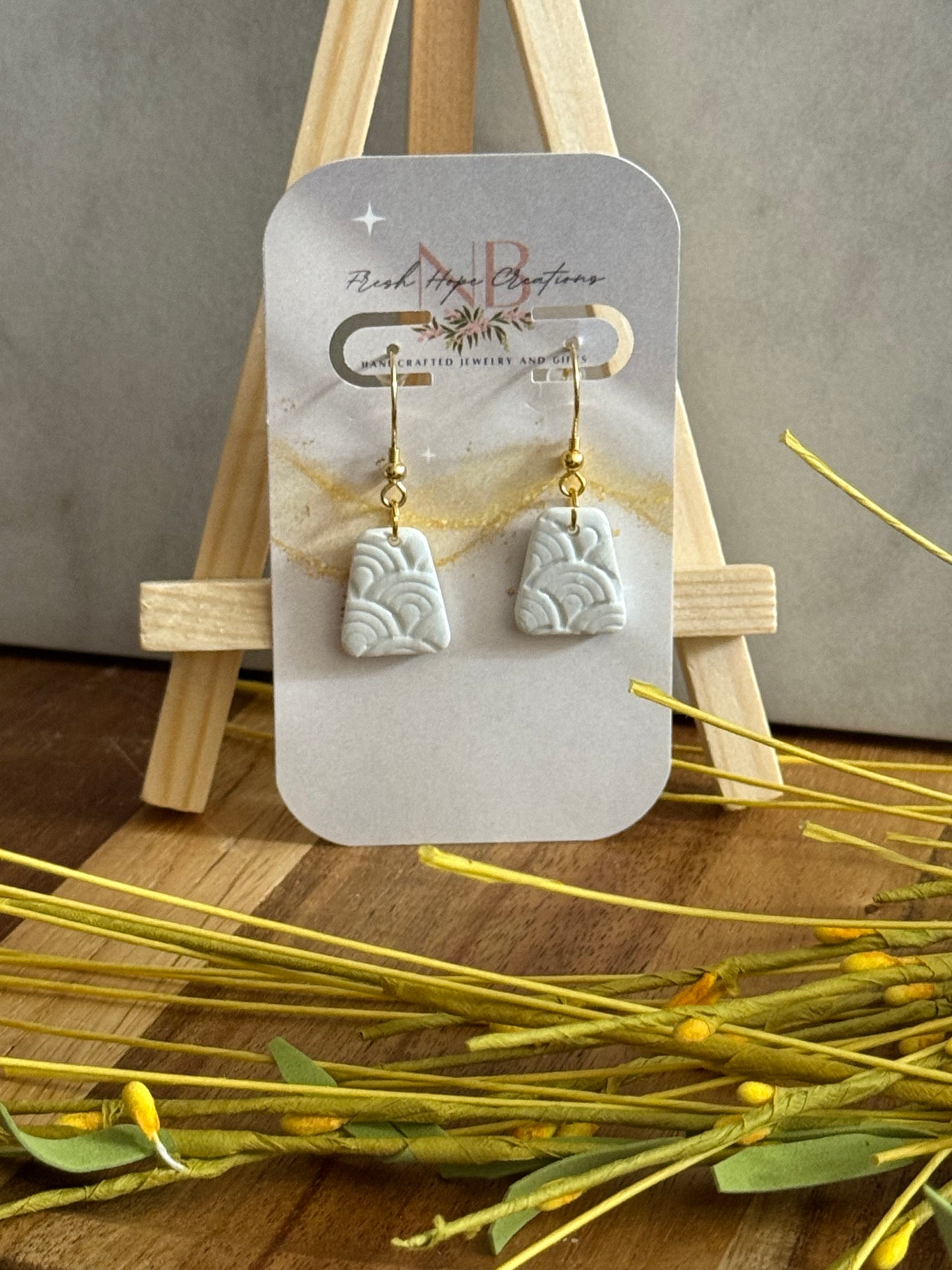 Marble Earring Collection