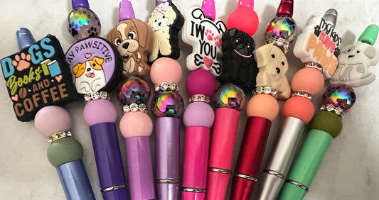 Beadable Pens: Pup Collection