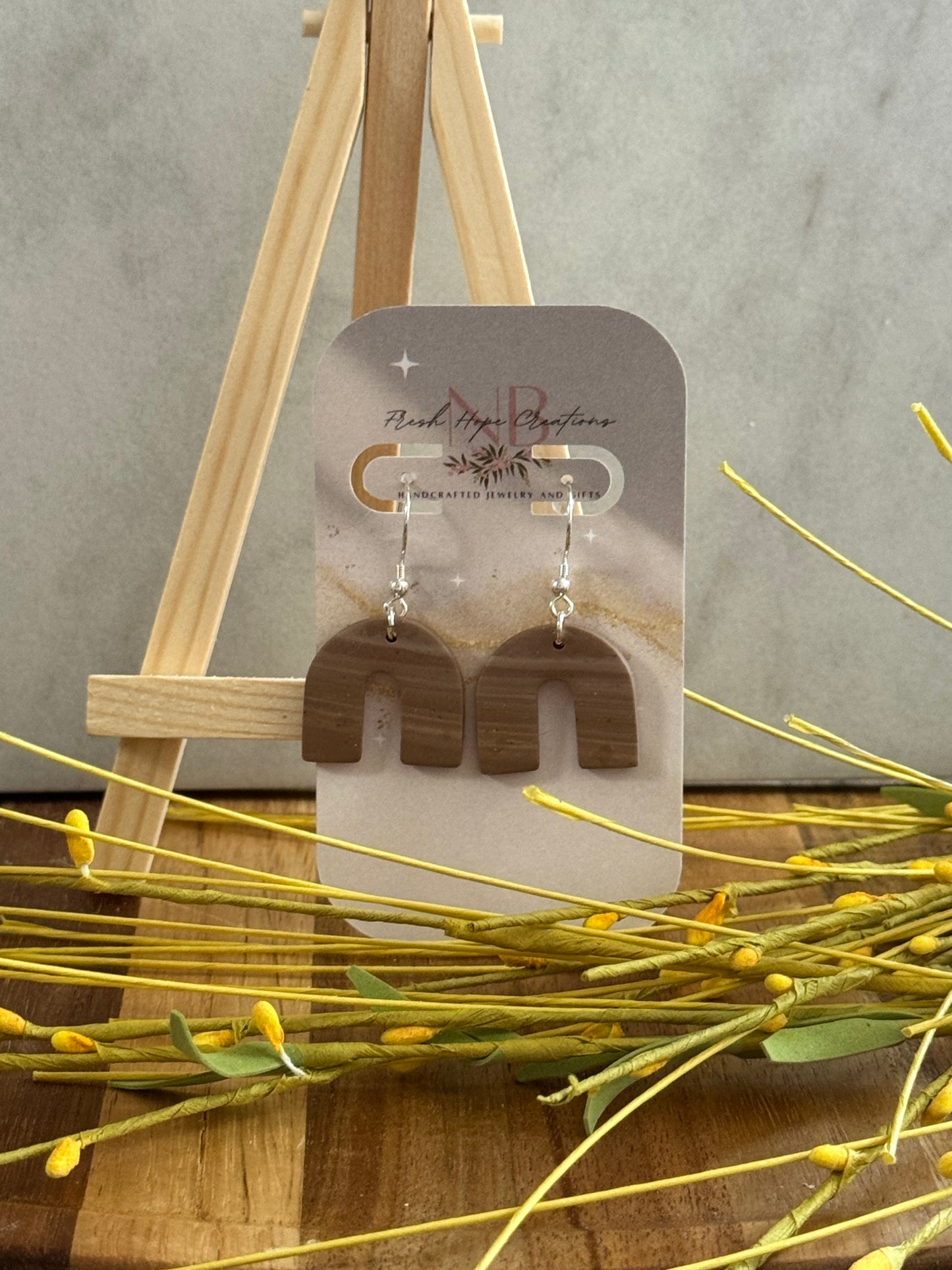 Marble Earring Collection