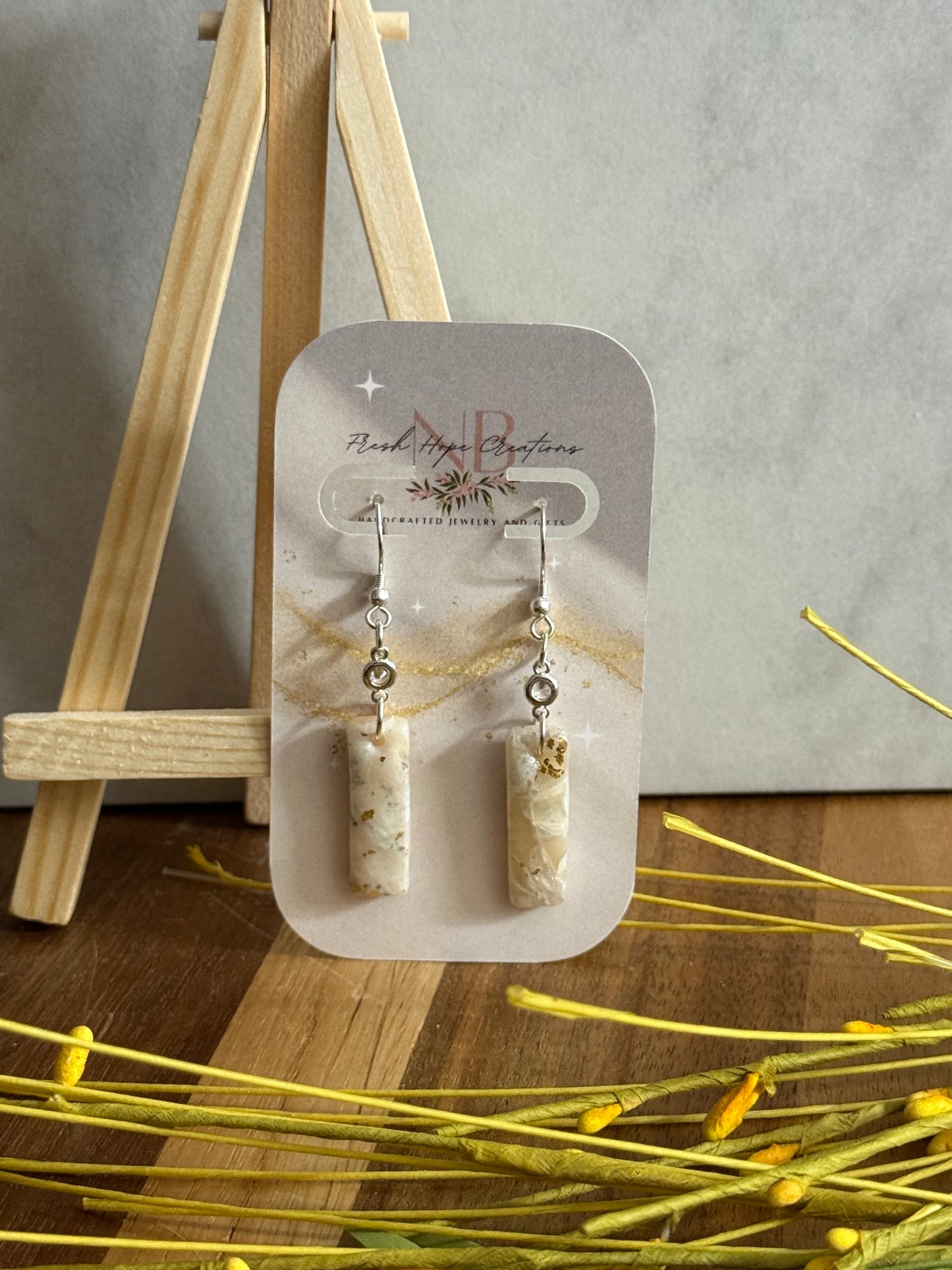 Marble Earring Collection