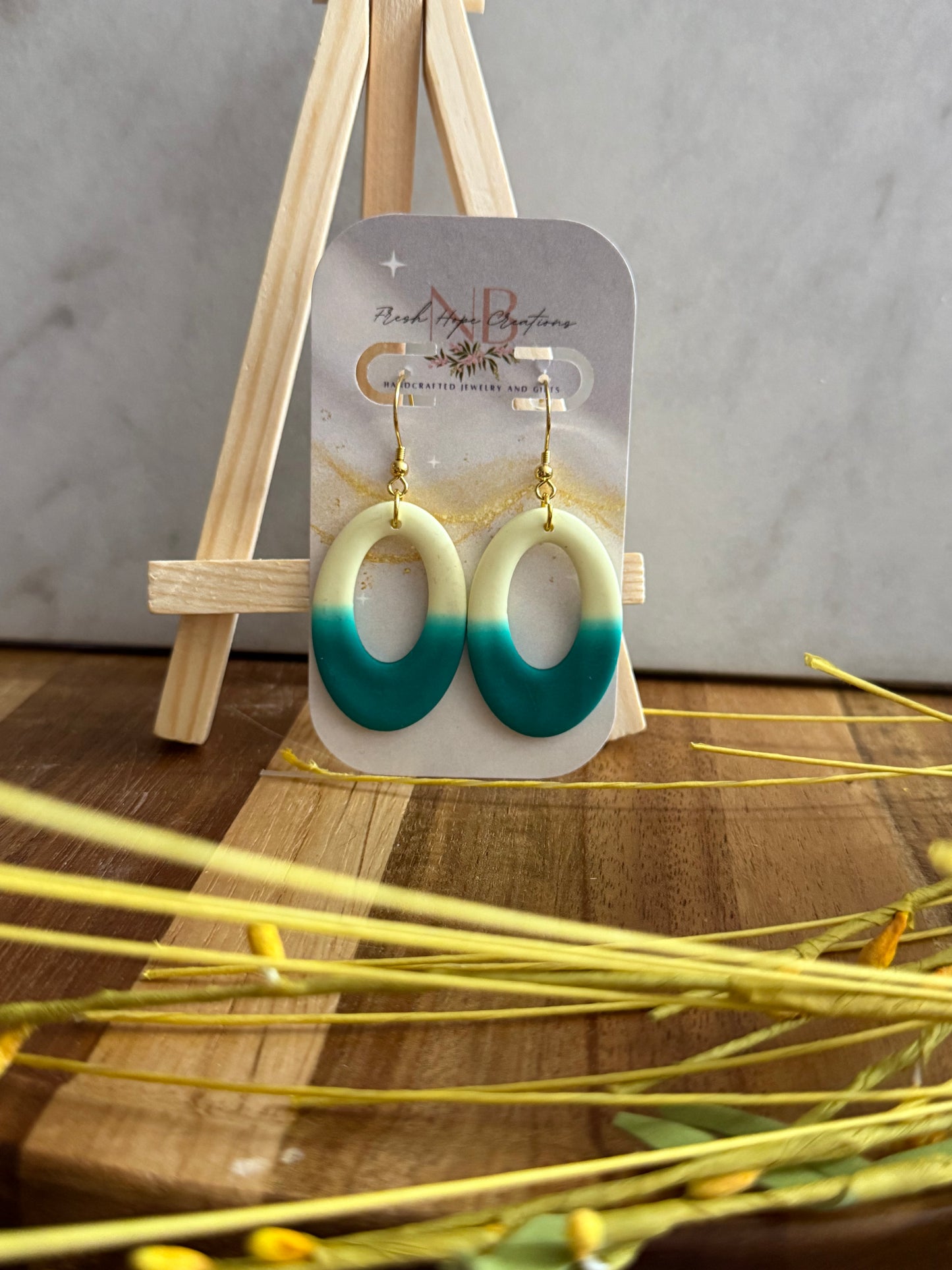 Shapes and Marble Earring Collection