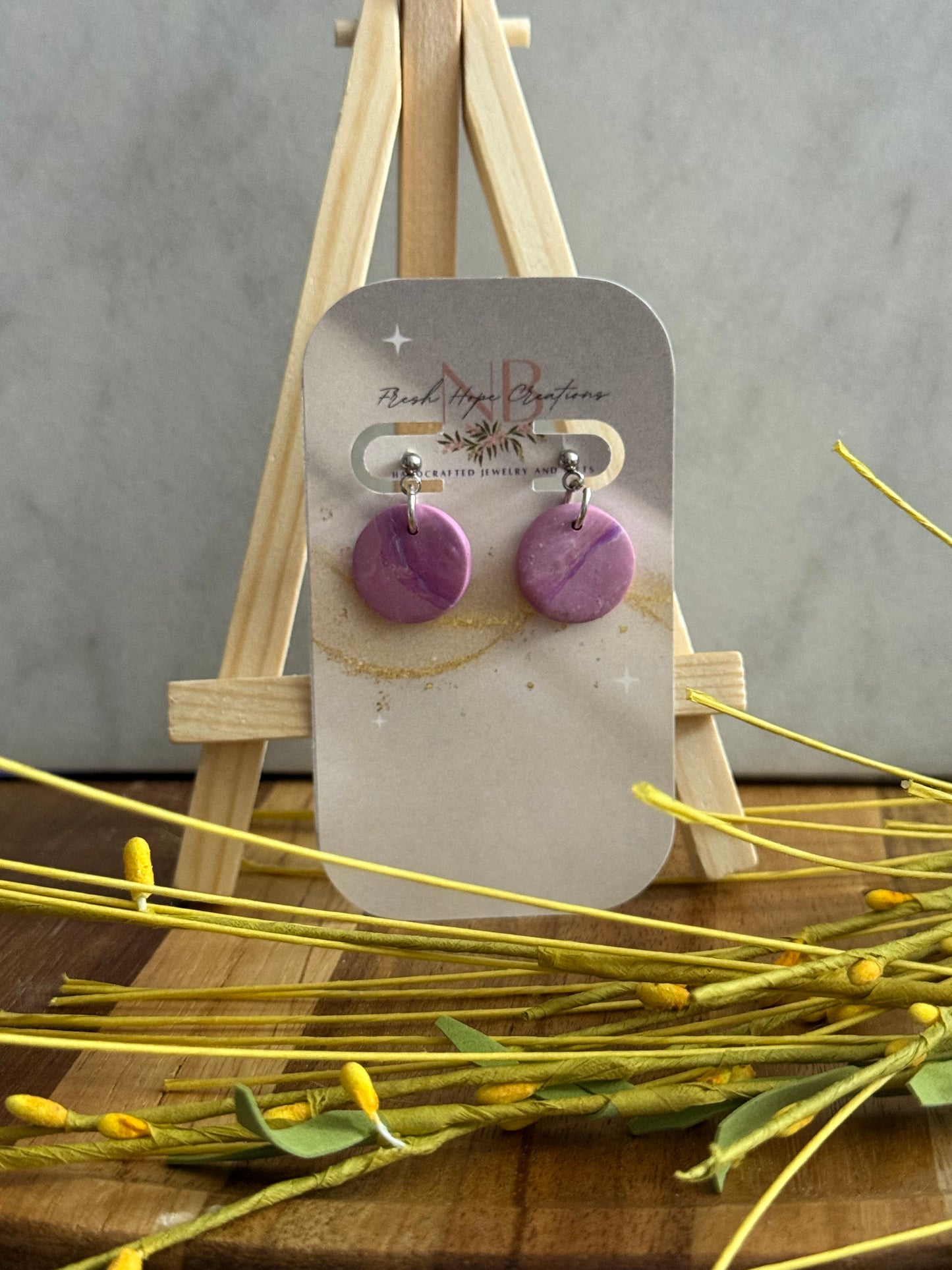 Marble Earring Collection