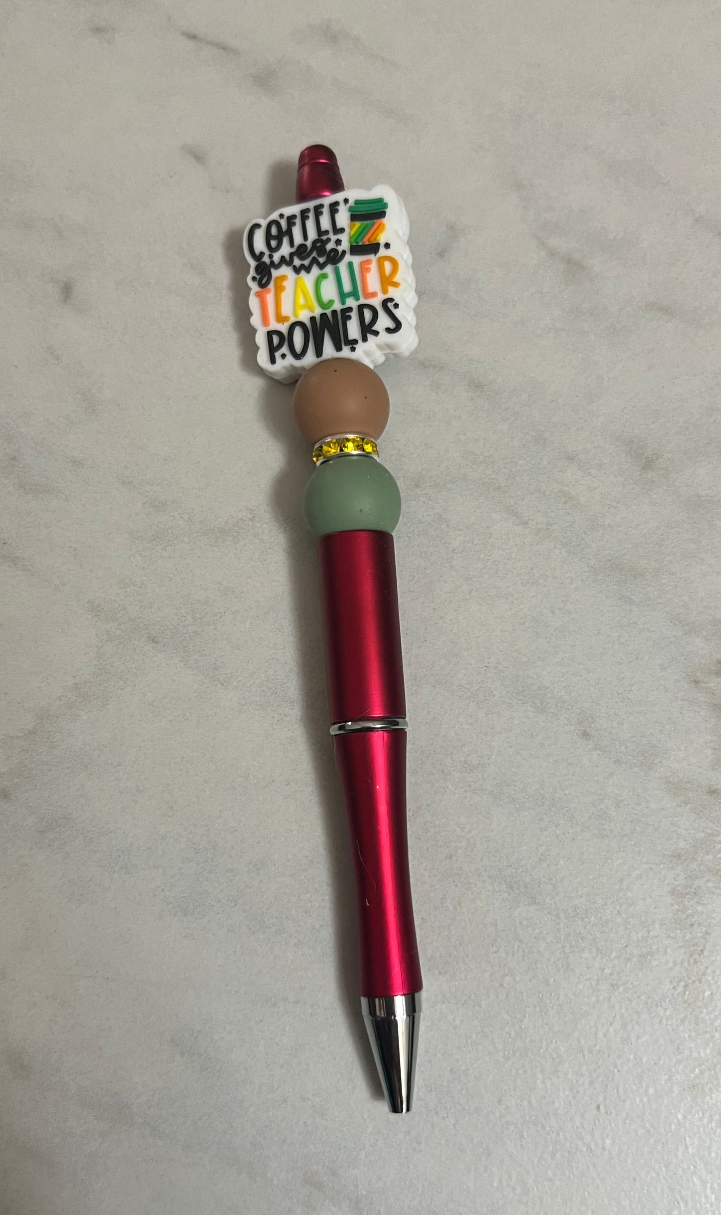 Beadable Pens: Coffee Collection