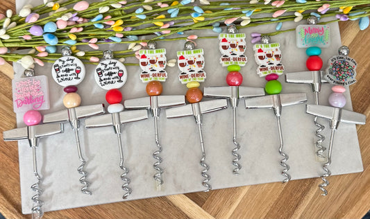Beadable Corkscrews
