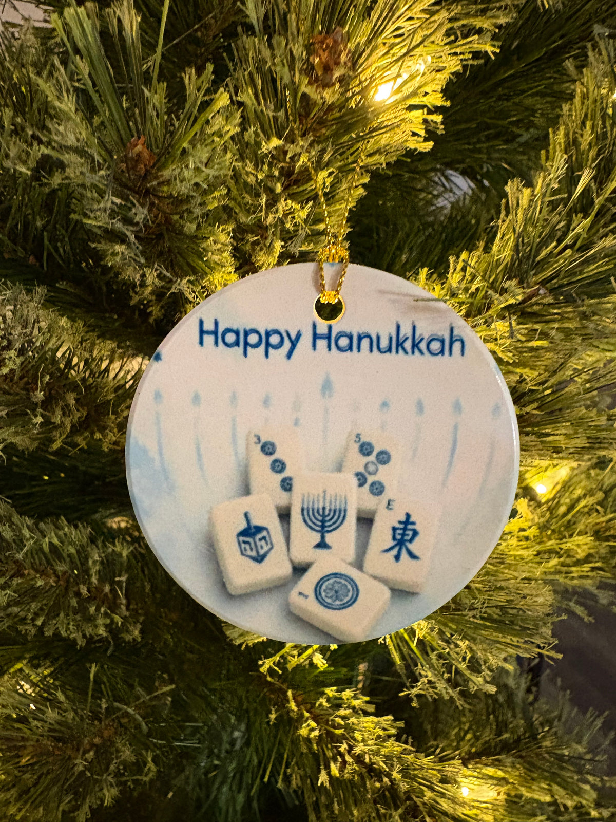 Mahjong Ceramic Ornaments