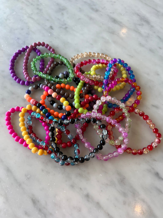 Glass Bead Bracelets