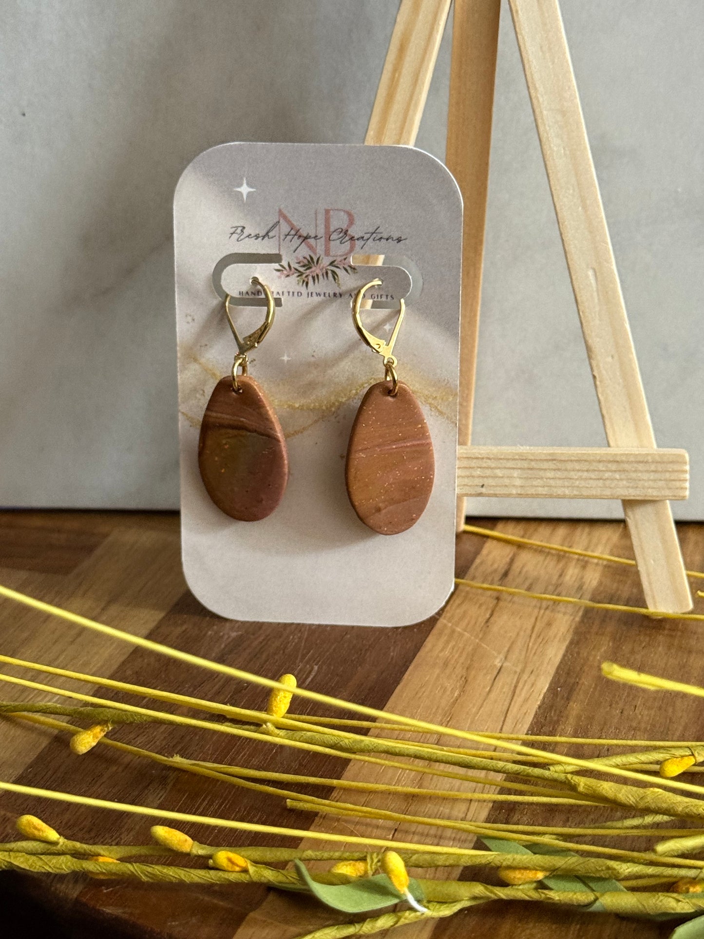 Marble Earring Collection