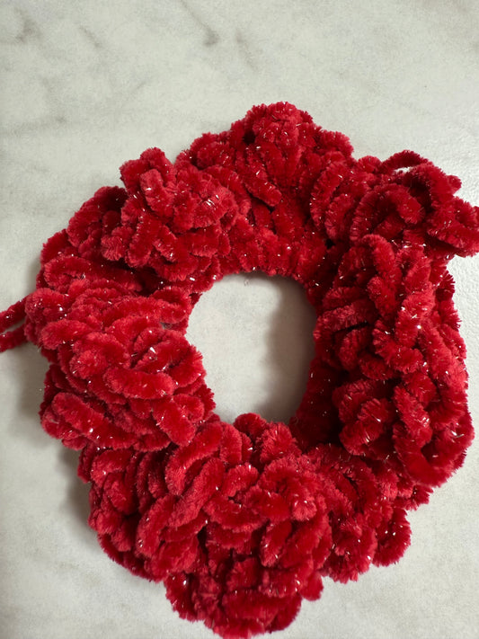 Warmly Embraced Collection: Scrunchies Velvety Smooth Aran