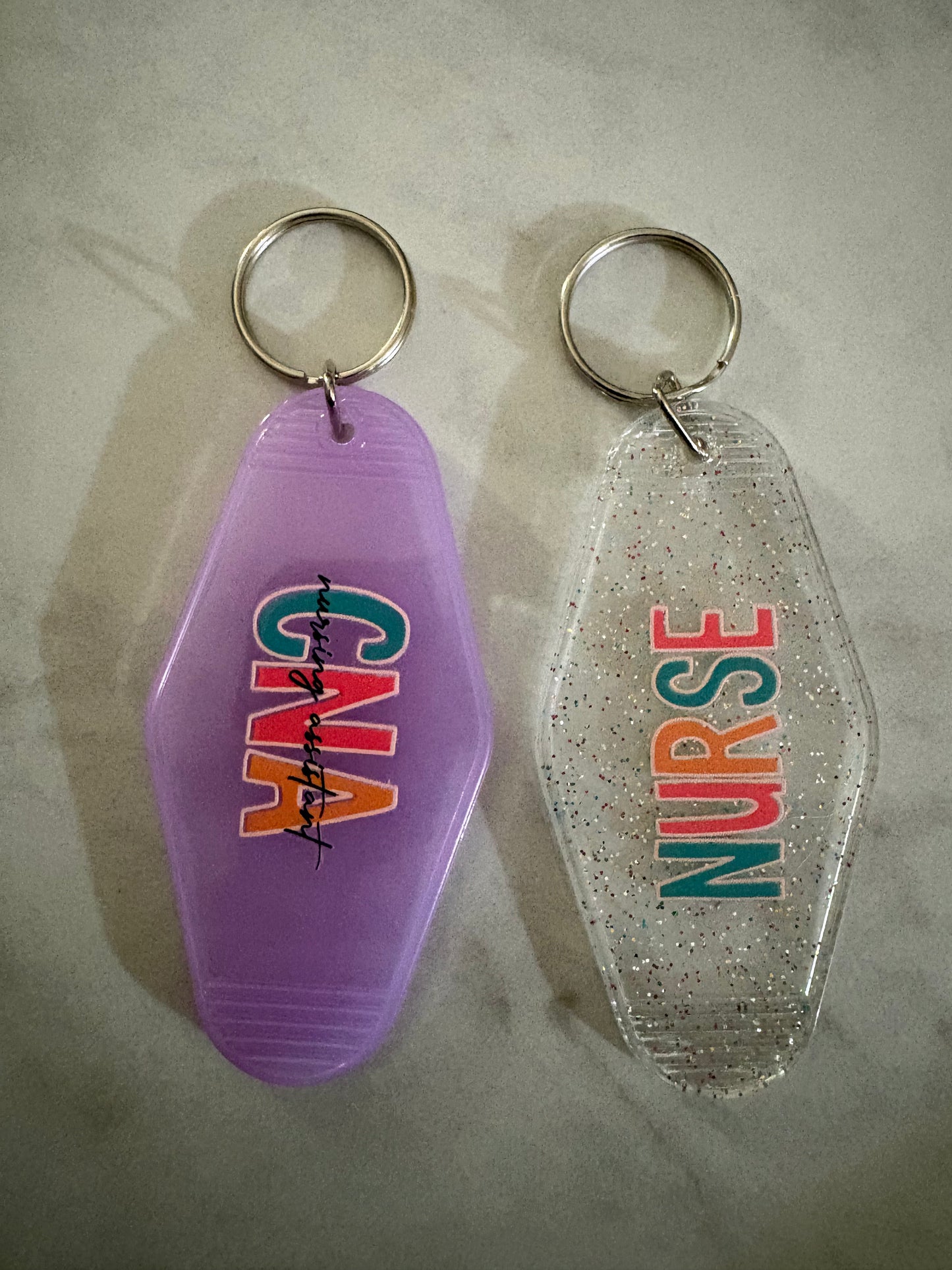 Motel Keychains and Magnets