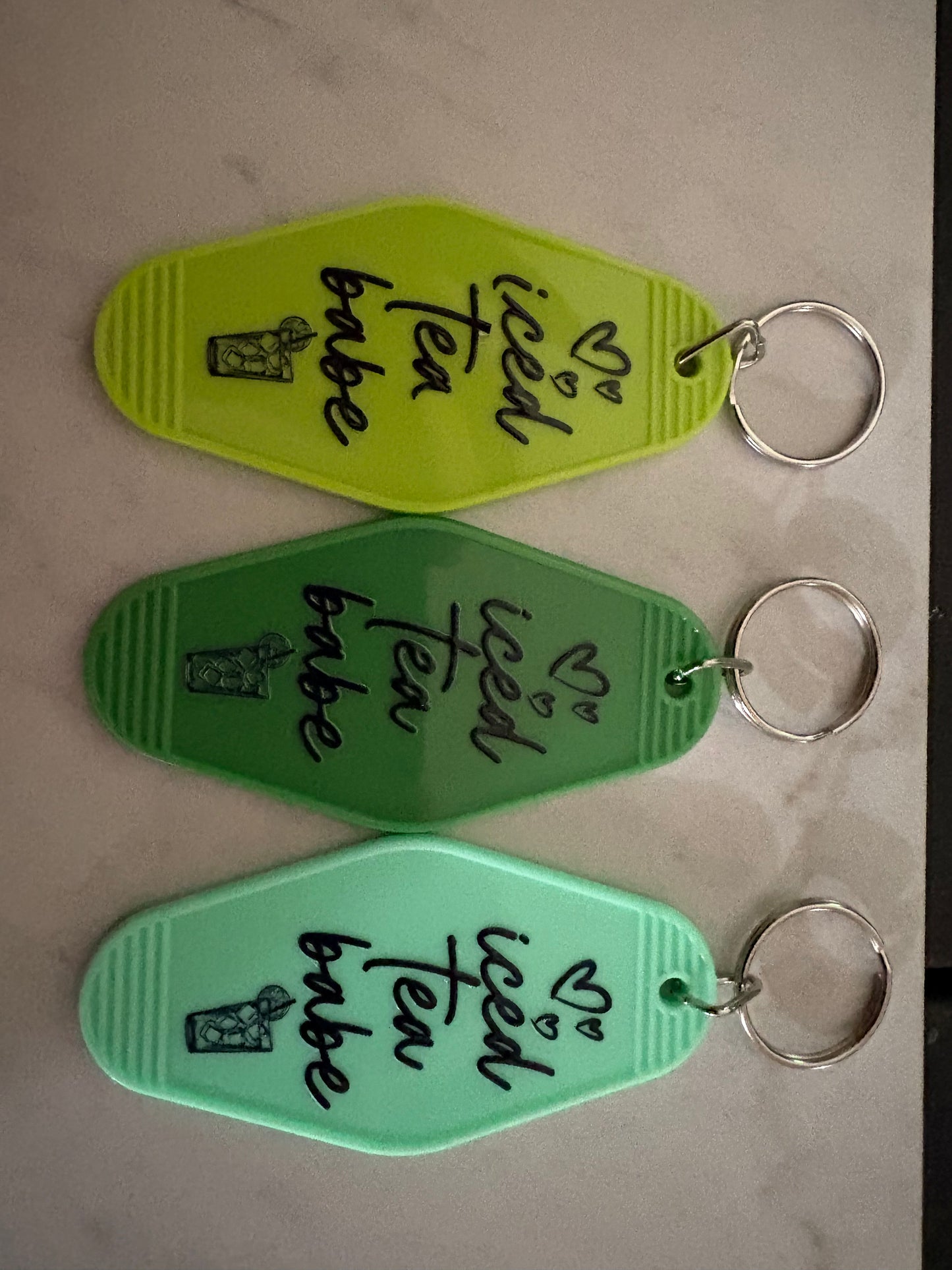 Motel Keychains and Magnets