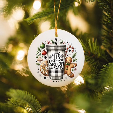 4" Christmas Acrylic Ornaments