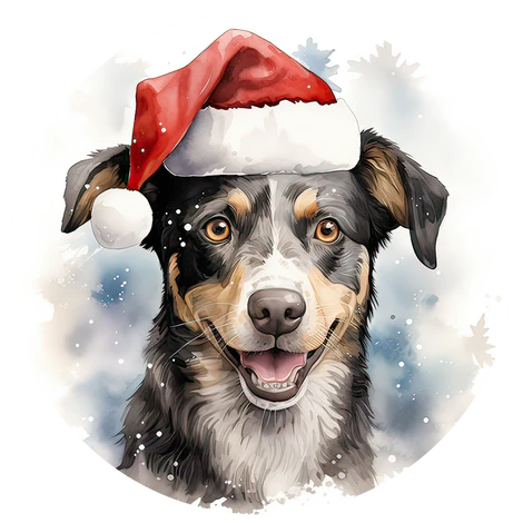 4" Christmas Acrylic Ornaments