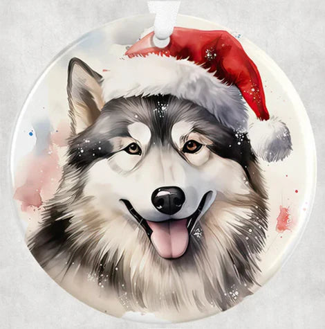 4" Christmas Acrylic Ornaments