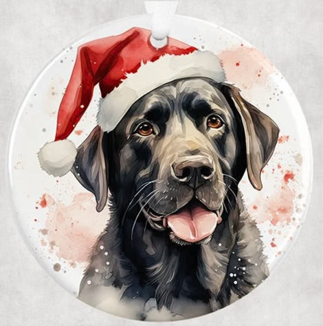 4" Christmas Acrylic Ornaments