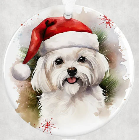 4" Christmas Acrylic Ornaments