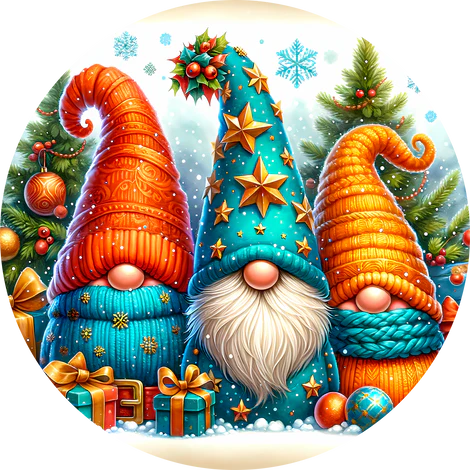 4" Christmas Acrylic Ornaments