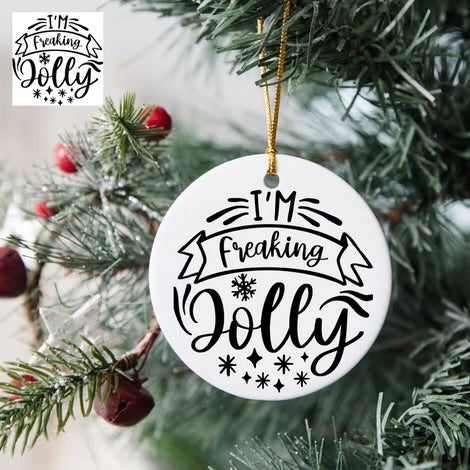 4" Christmas Acrylic Ornaments