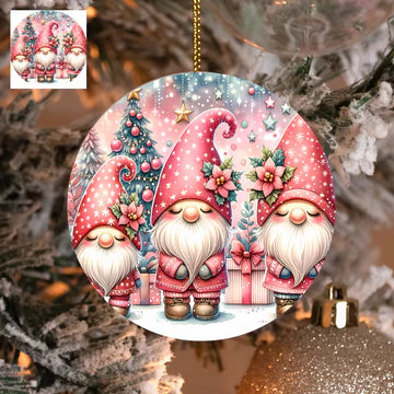 4" Christmas Acrylic Ornaments